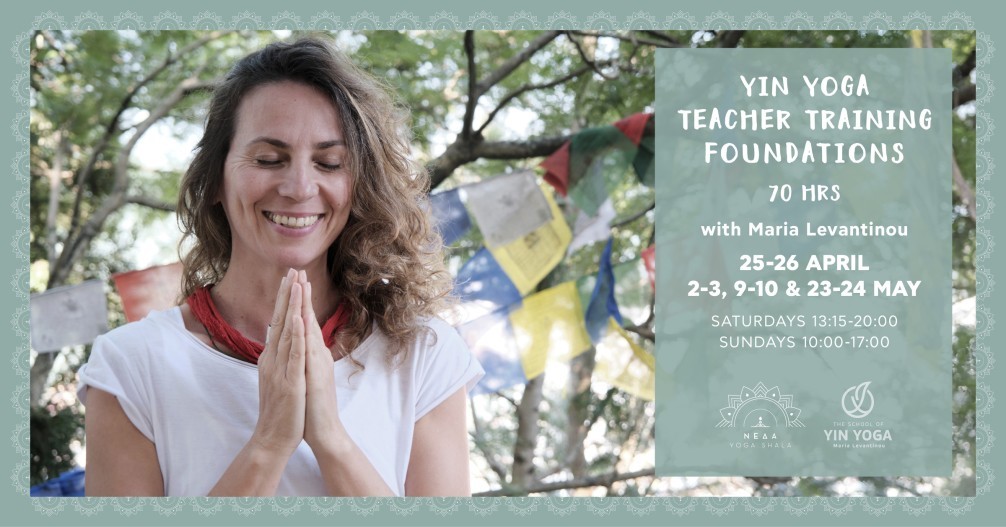 Yin Yoga Teacher Training Foundations (70 hrs) with Maria Levantinou