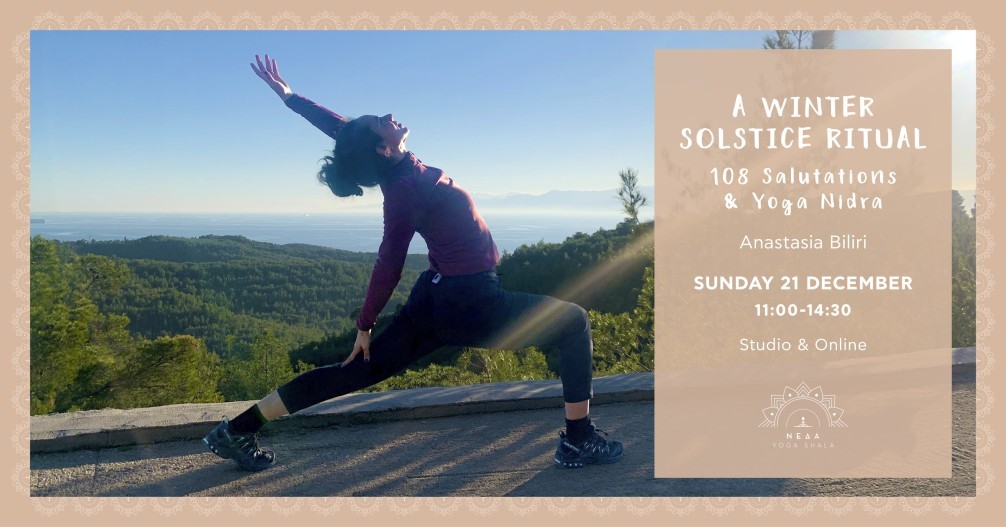 108 Salutations & Yoga Nidra με την Αναστασία Μπιλίρη