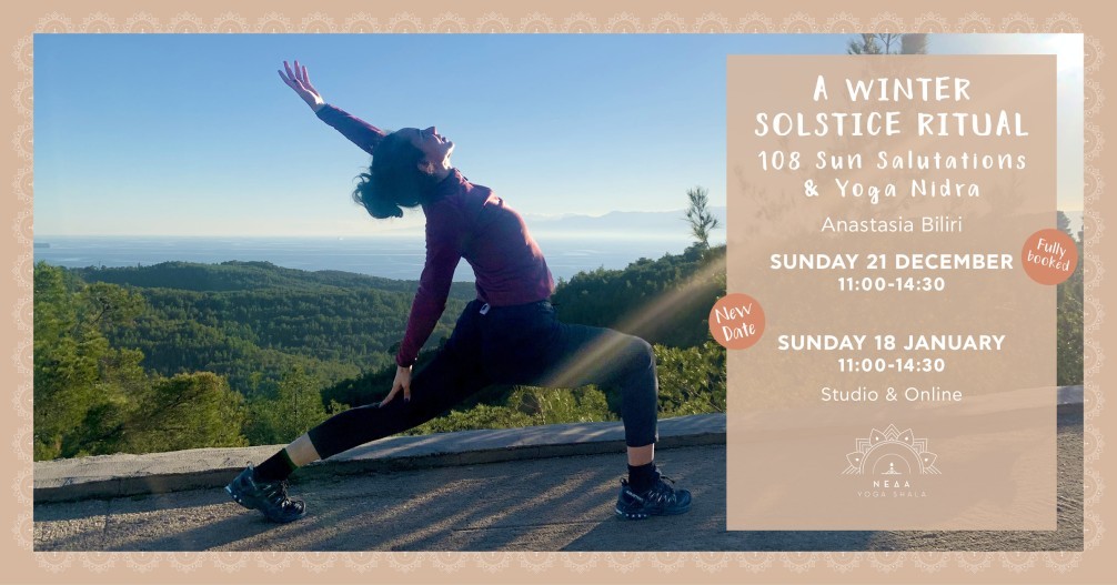 108 Sun Salutations & Yoga Nidra with Anastasia Biliri