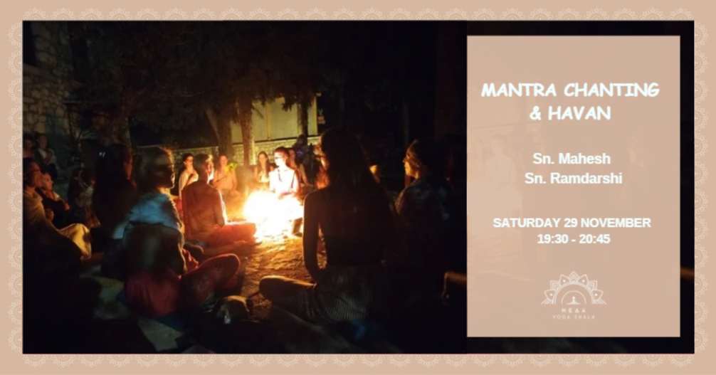 Μantra Chanting and Havan with Sn. Mahesh & Sn. Ramdarshi 