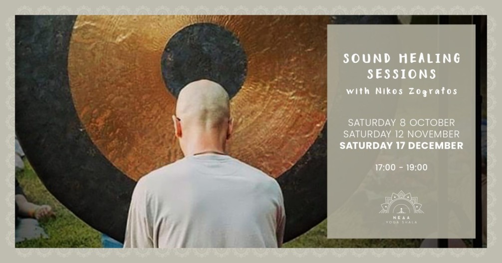 New Soundhealing Sessions with Nikos Zografos